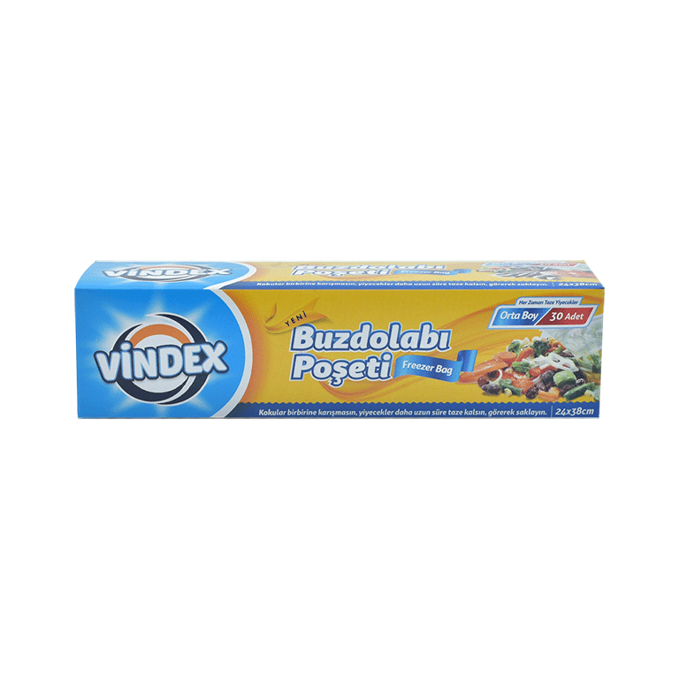 Vindex Buzdolabı Poşeti Orta 30'lu