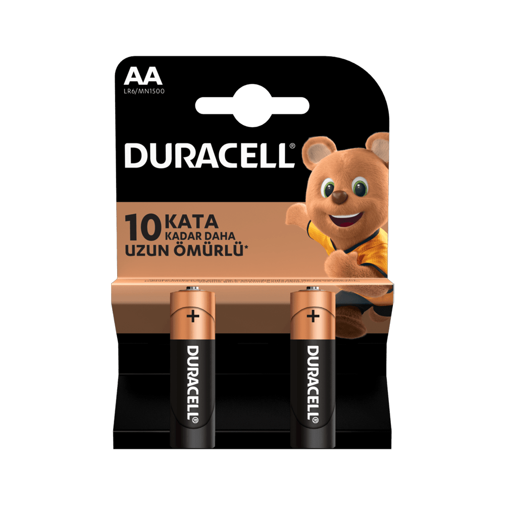 Duracell Kalem Pil 2'li AA