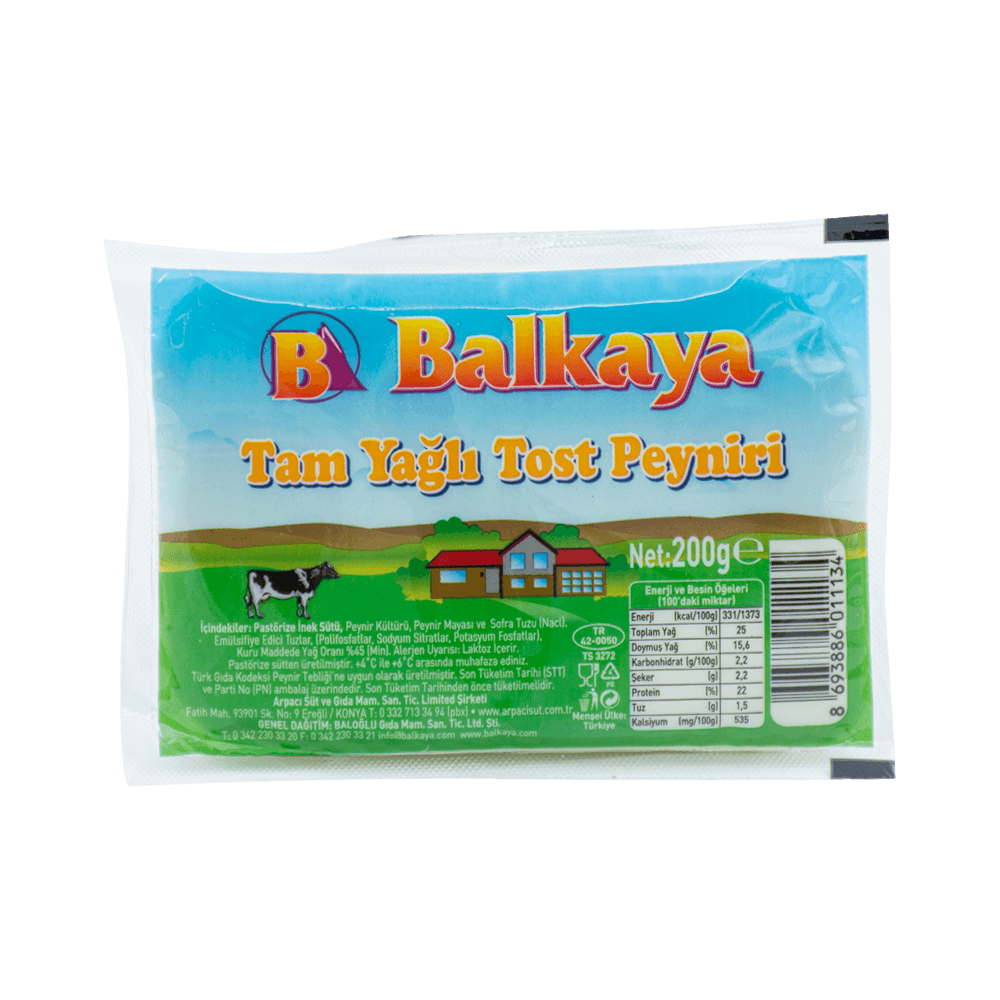 Balkaya Tost Peyniri 200 gr