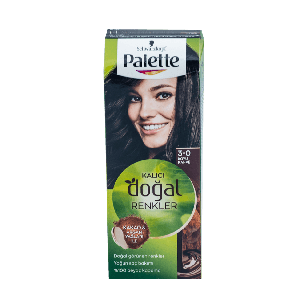 Palette Saç Boyası Natural 3-0 Koyu Kahve