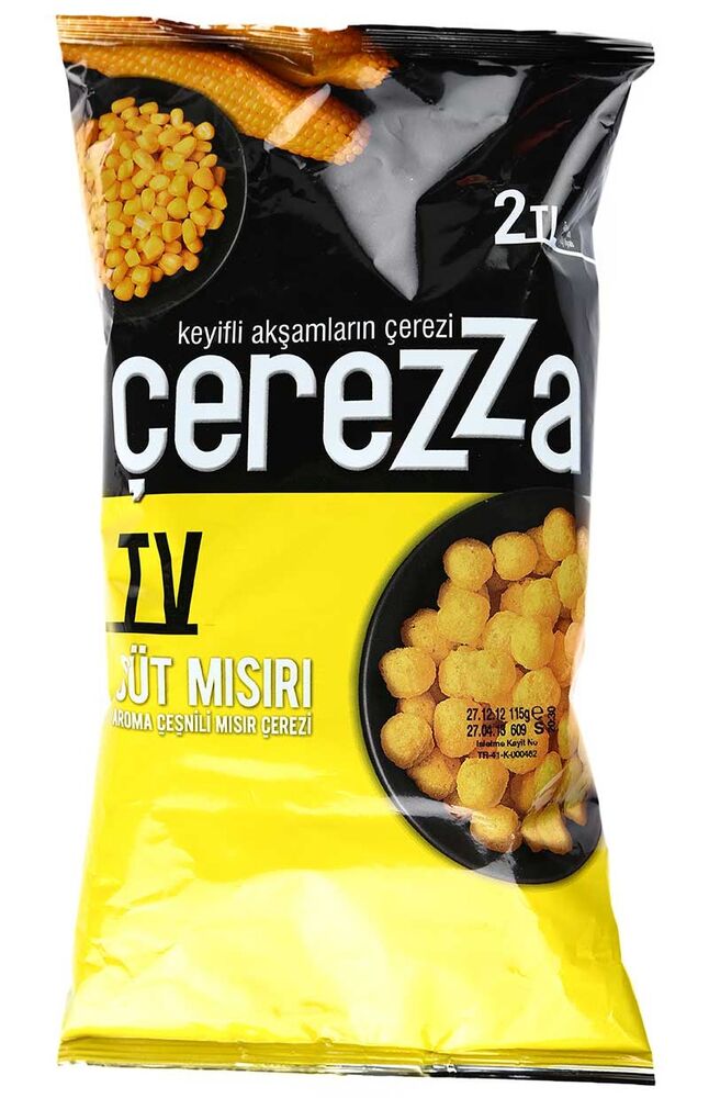 Çerezza Süper 108 Gr Tv Süt Mısır   