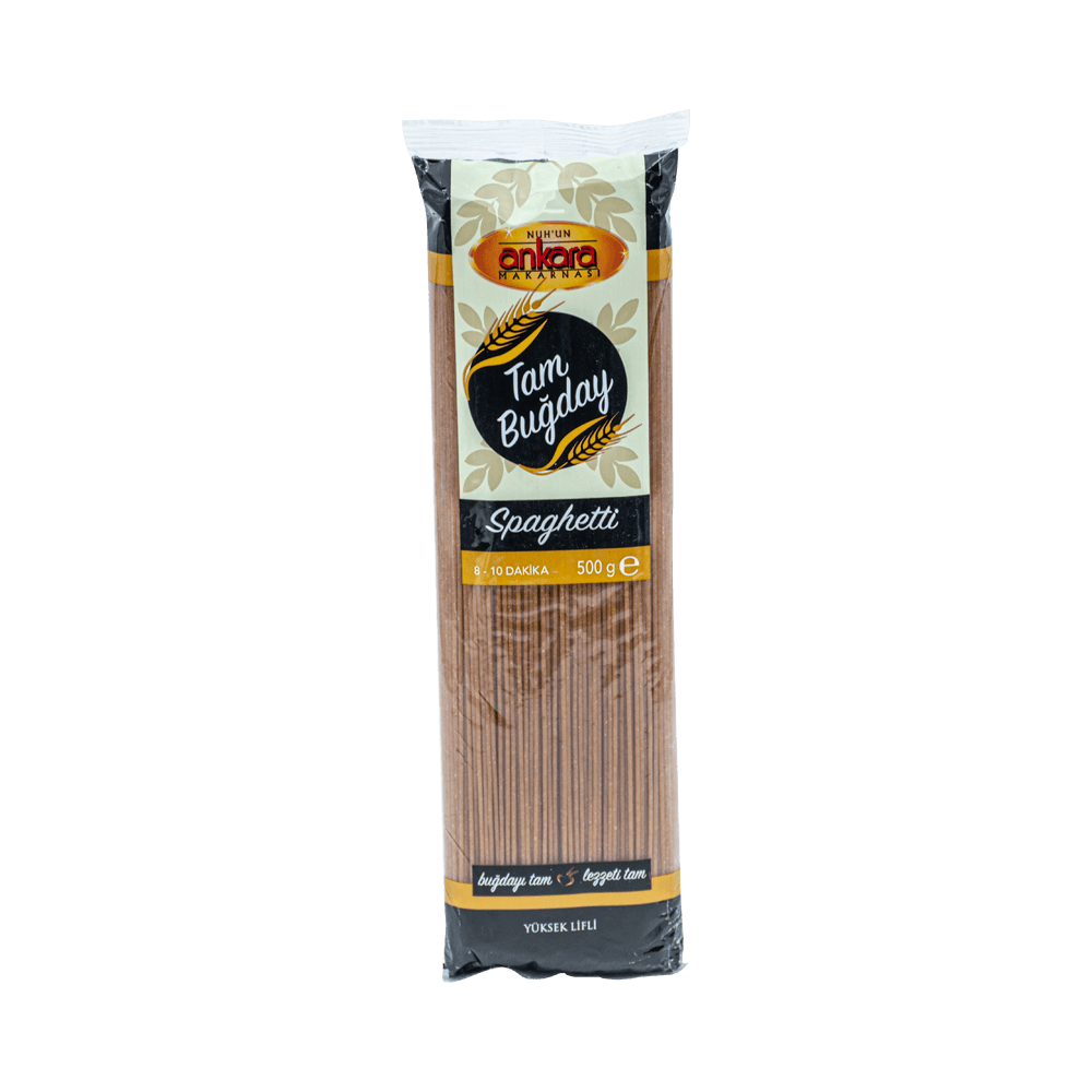 Ankara 500 Gr Tam Buğdaylı Spagetti 