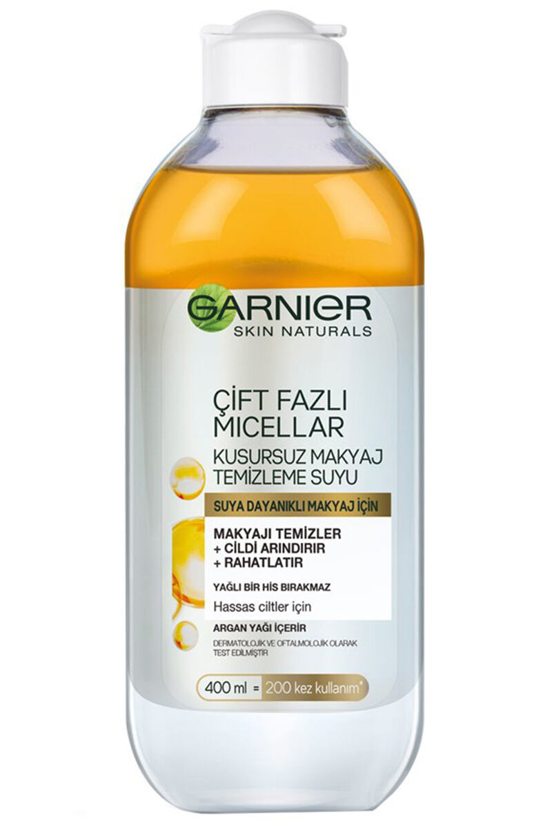 Garnier Makyaj Temizleme Suyu 400 Ml Cif Fazlı Suya Dayanıklı