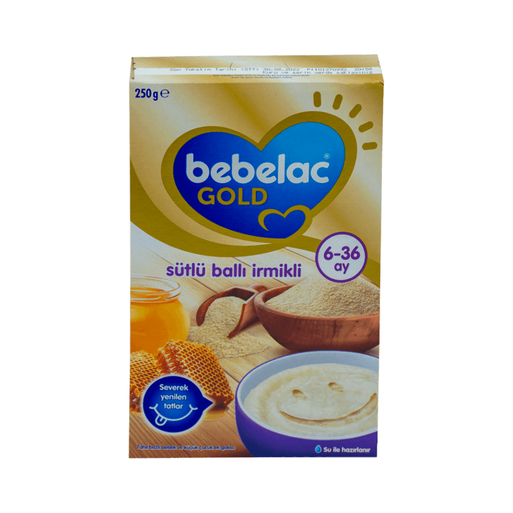 Bebelac Gold 250 Gr Sütlü Ballı İrmik