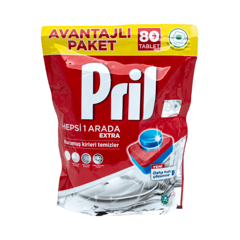 Pril Tablet 80'li Hepsi 1 Arada