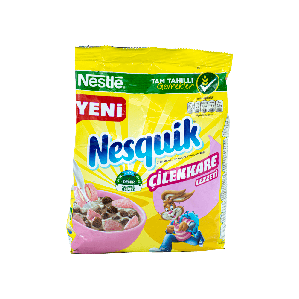 Nesquik Mısır Gevrek 310 Gr Çilekkare Lezzeti