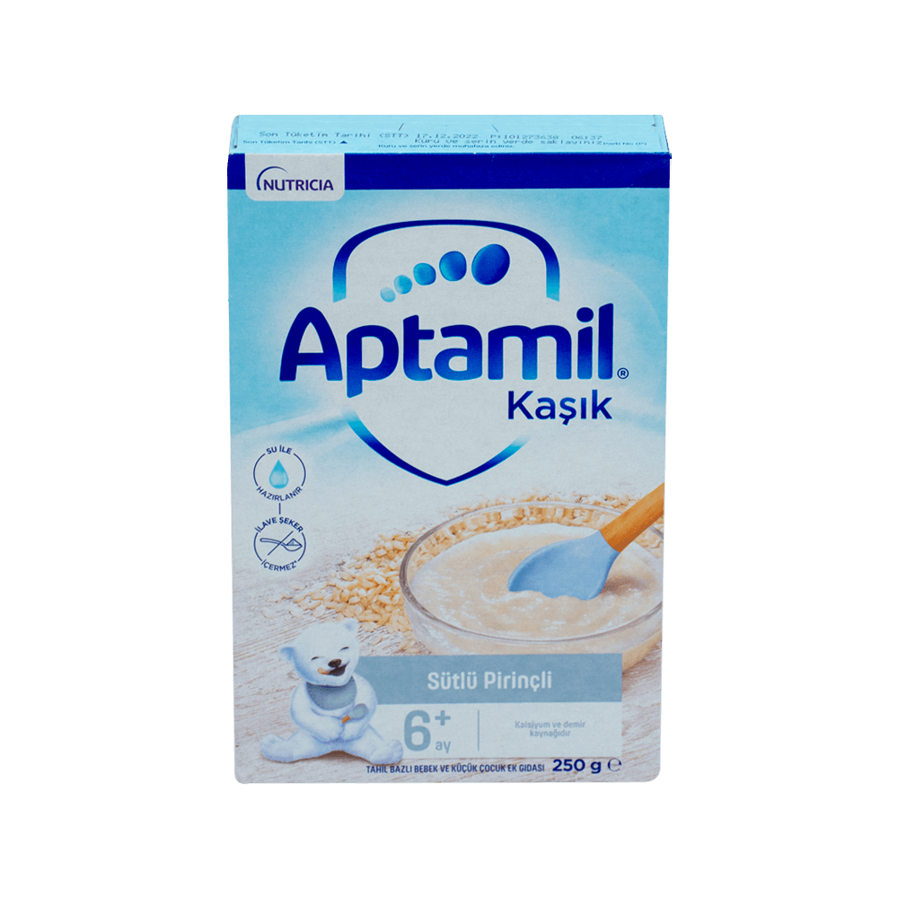 Aptamil Kaşık 250 Gr Sütlü Pirinçli