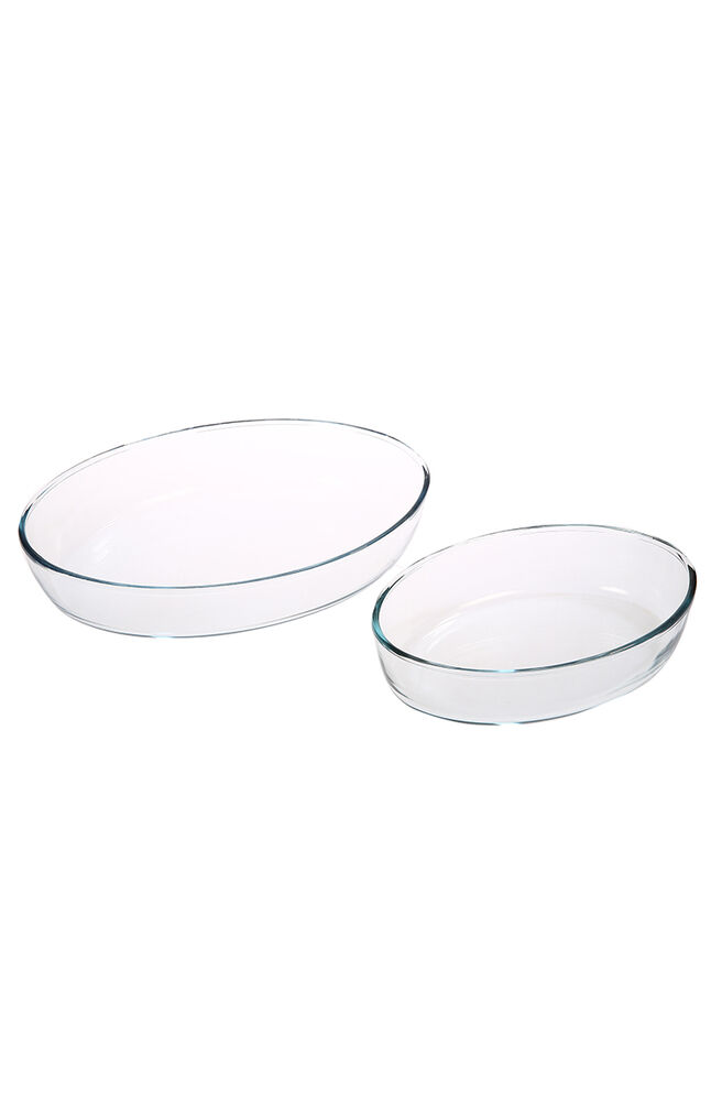 Borcam Tepsi 2'li Oval 351x245+180x260 Mm 159033