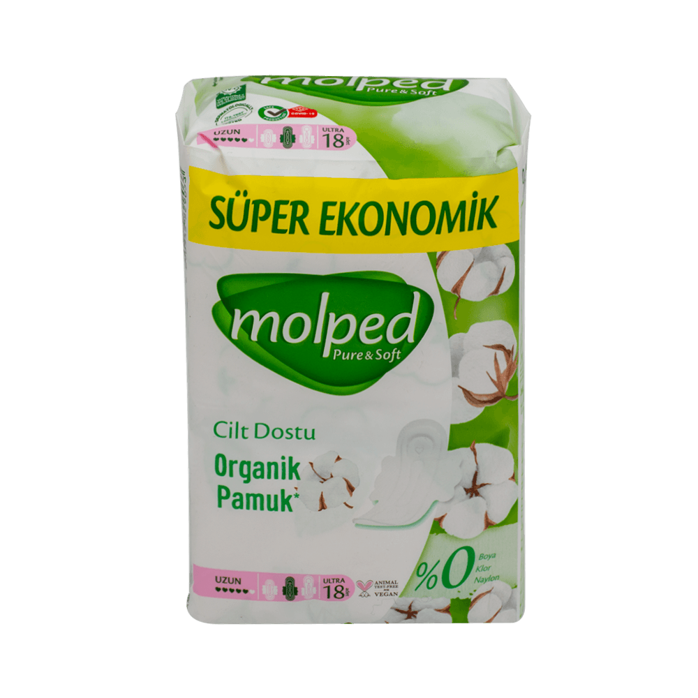 Molped Pure Soft Süper Ekonomik 18'li Uzun