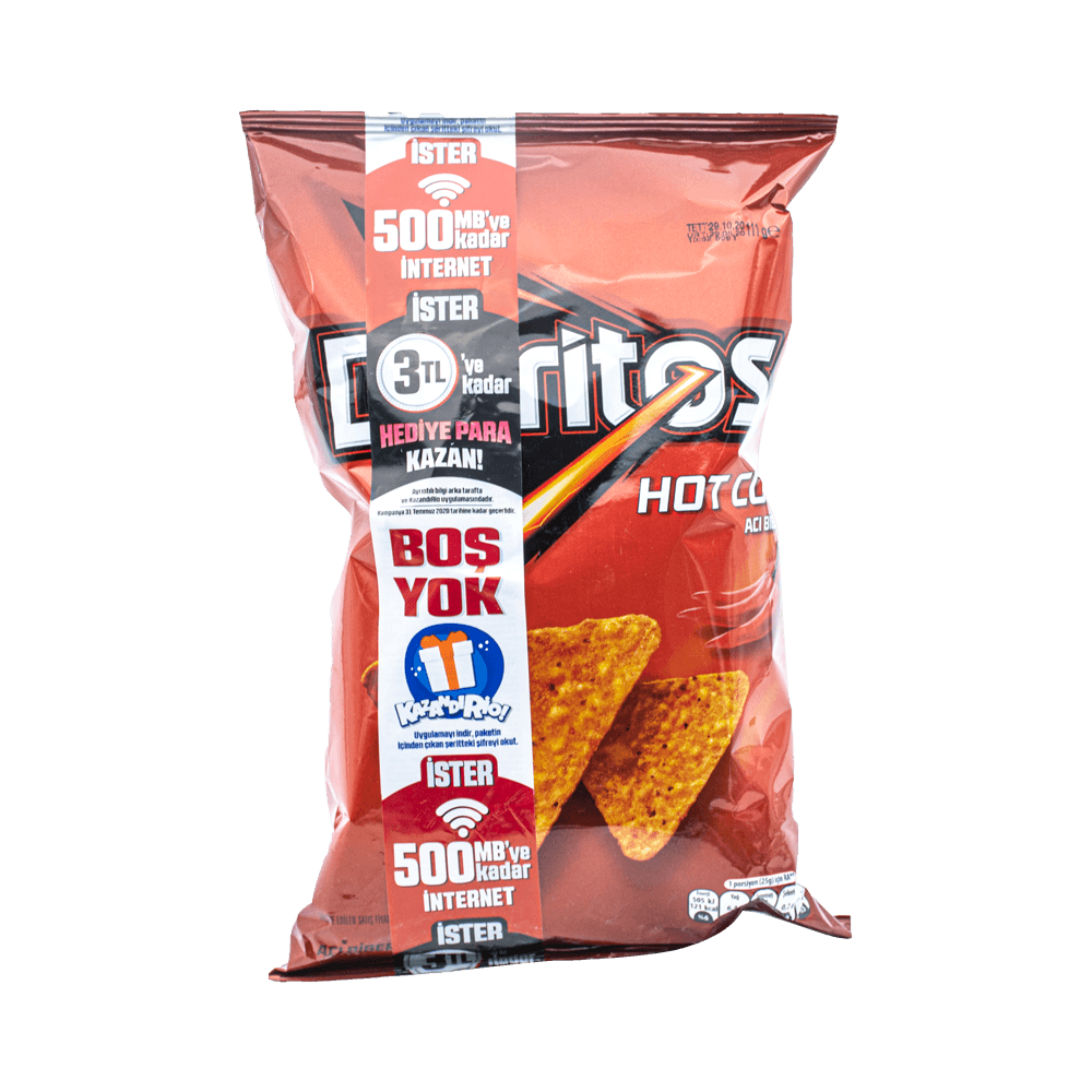Doritos Süper 108 Gr Hotcorn Acılı