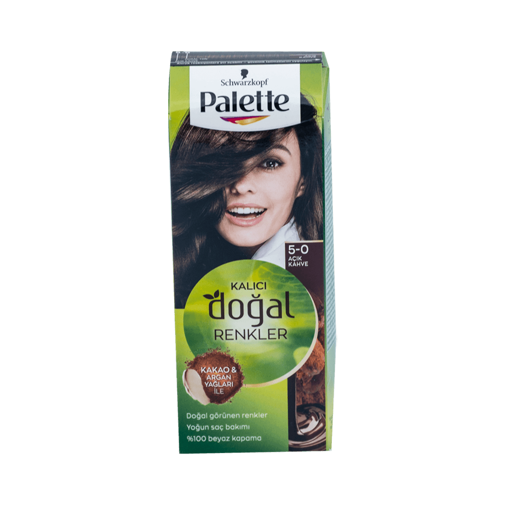 Palette Saç Boyası Natural 5-0 Açık Kahve