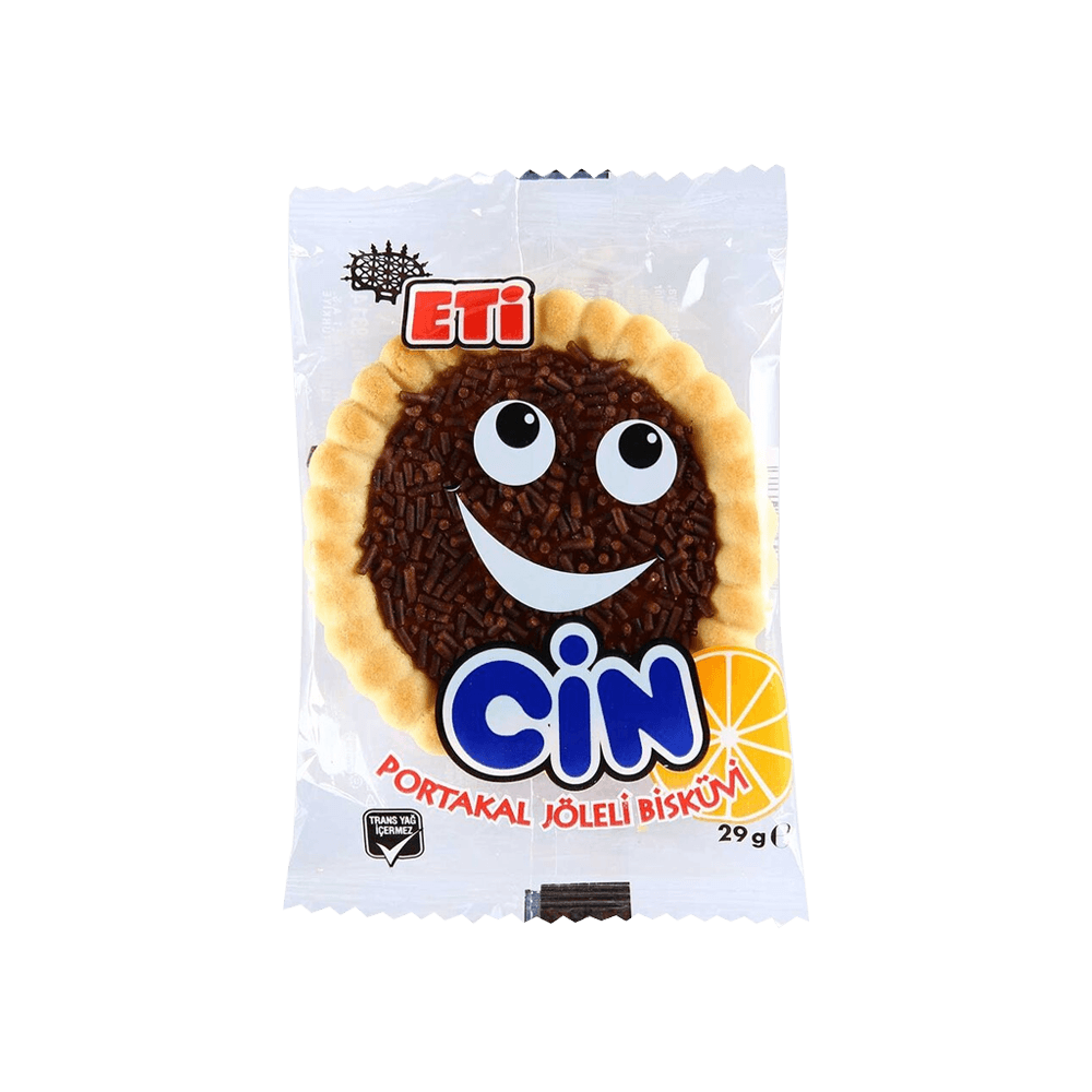 Eti Cin 25 Gr Portakallı