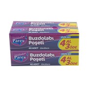 Parex Buzdolabı Poşeti Küçük 4x40 lı 