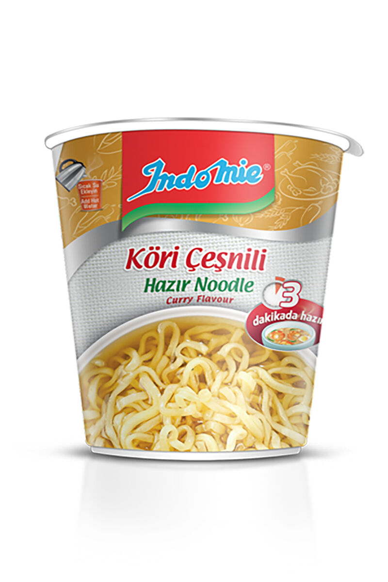 İndomie Bardak Noodle 60 Gr Köri Çeşnili