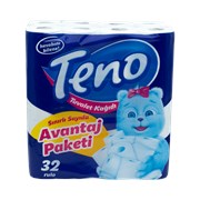 Teno Tuvalet Kağıdı 32'li Çift Kat Avantaj Paket