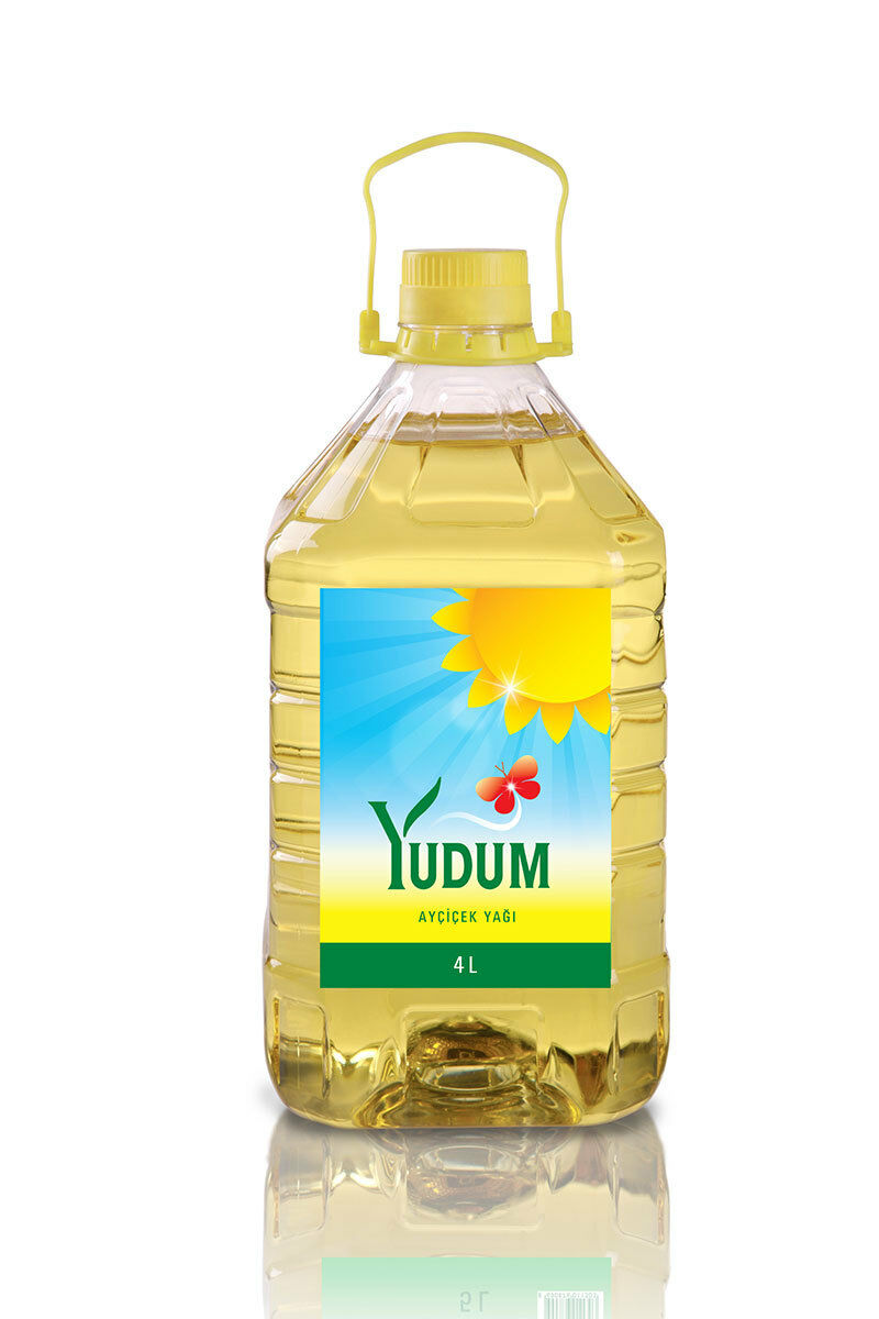 Yudum 4 Lt. Ayçiçek Yağı Dar Ağız 