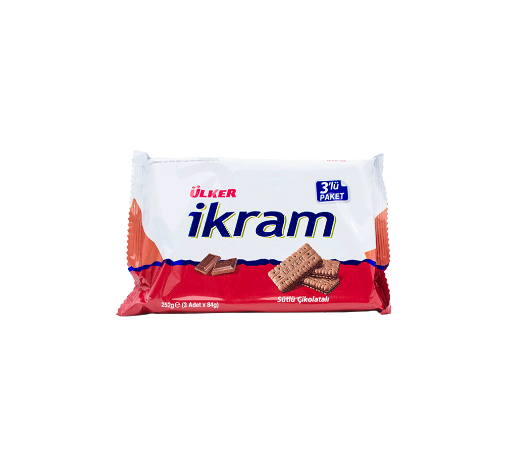 İkram 3x92 Gr Çikolata Kremalı Sandviç