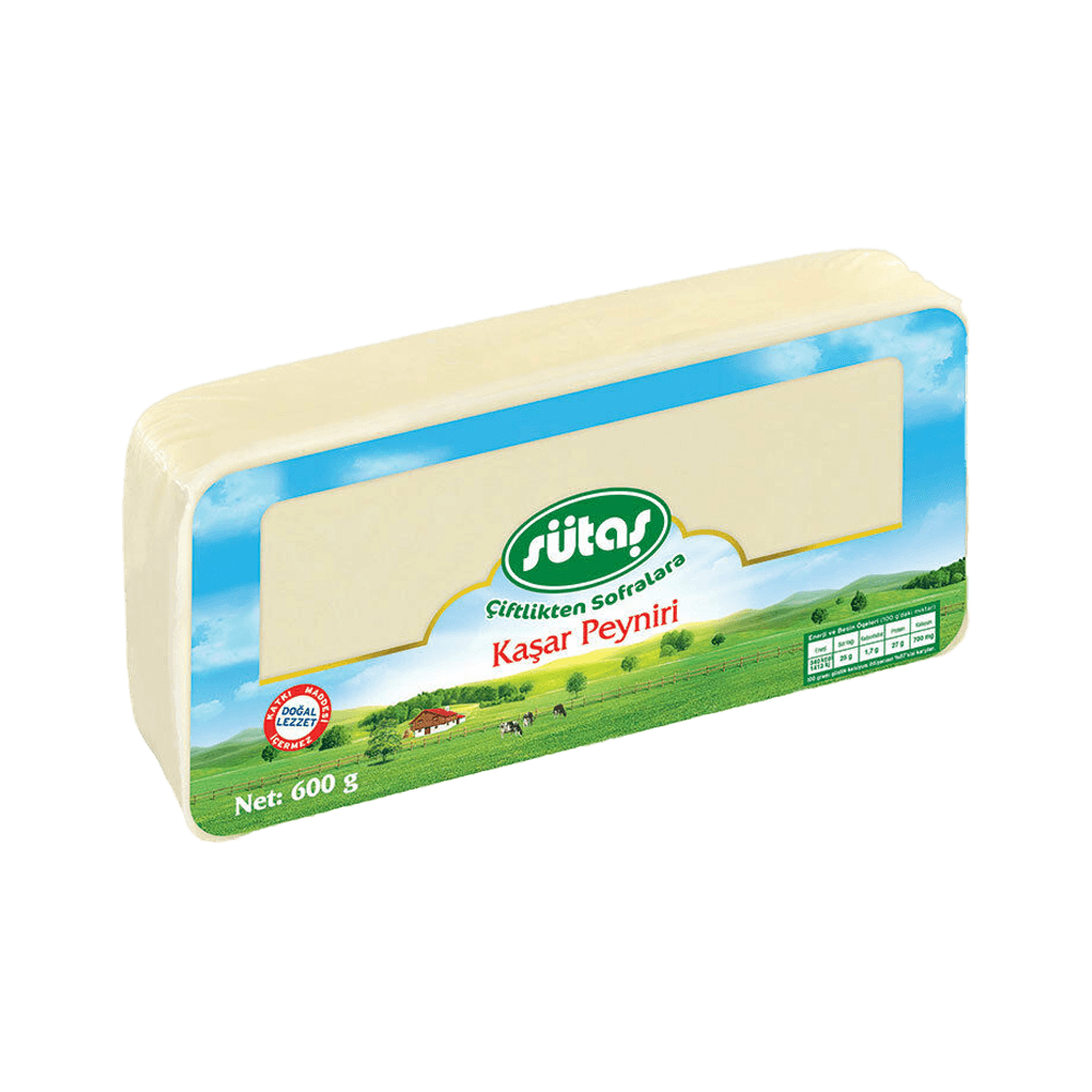 Sütaş Kaşar 600 gr