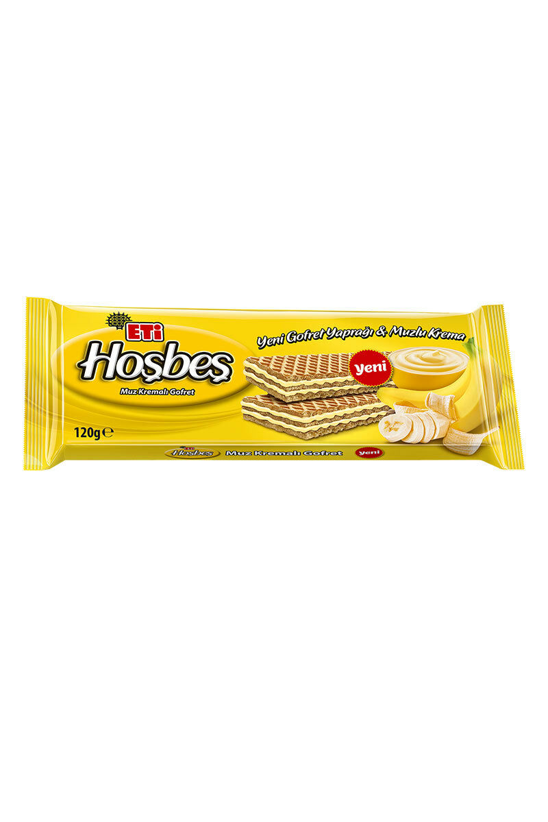 Hoşbeş 120 Gr Muz Kremalı