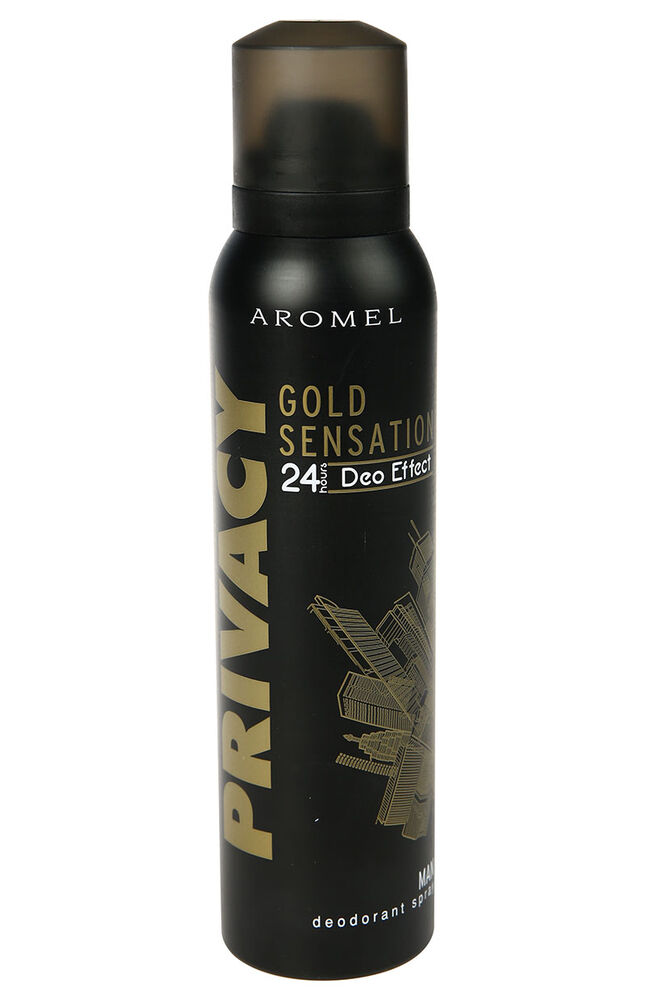 Privacy Deodorant 150 Ml Gold Men