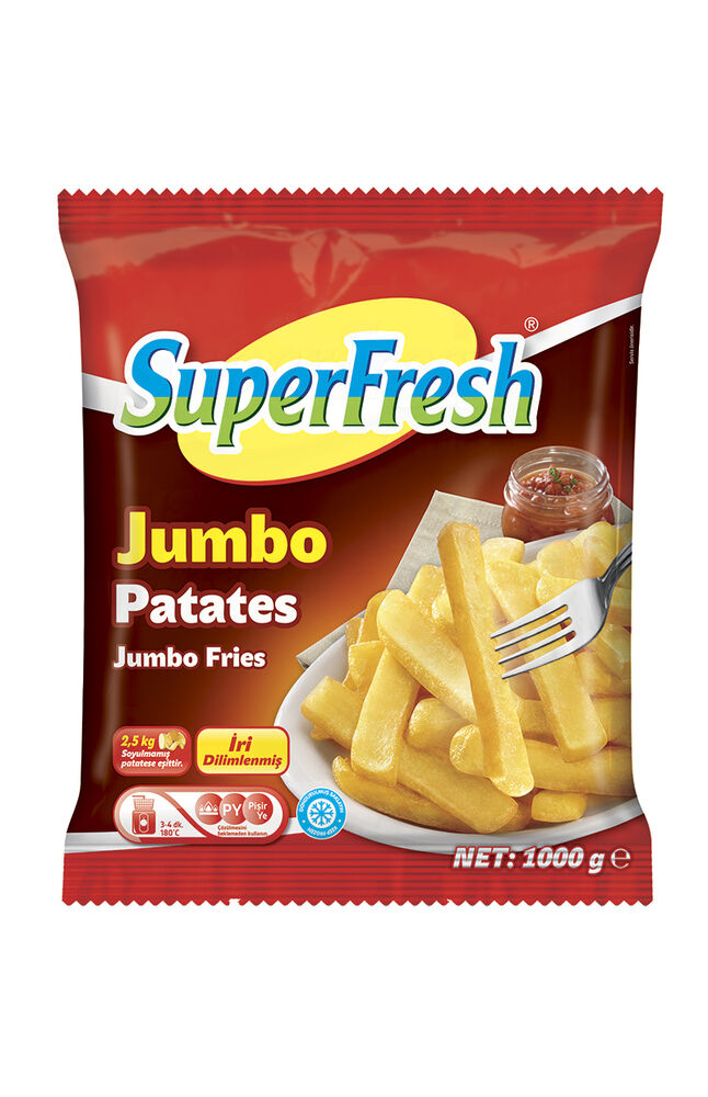 Superfresh Patates 1 Kg Jumbo
