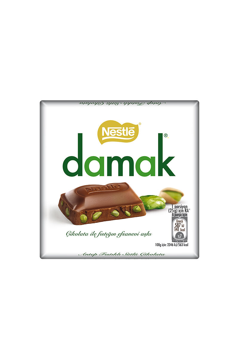 Damak Kare 60 Gr Antep Fıstıklı