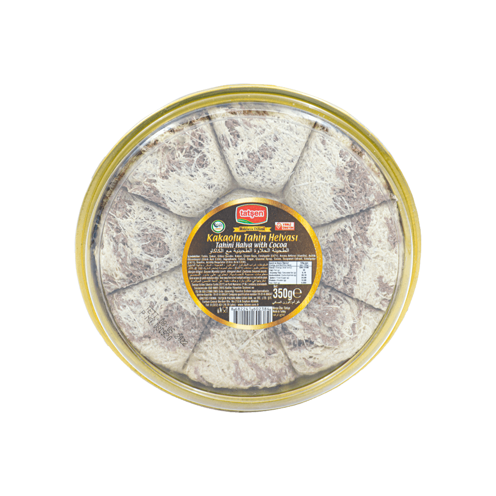 Tatşen Helva 350 Gr Kakaolu Baklava Dilimli