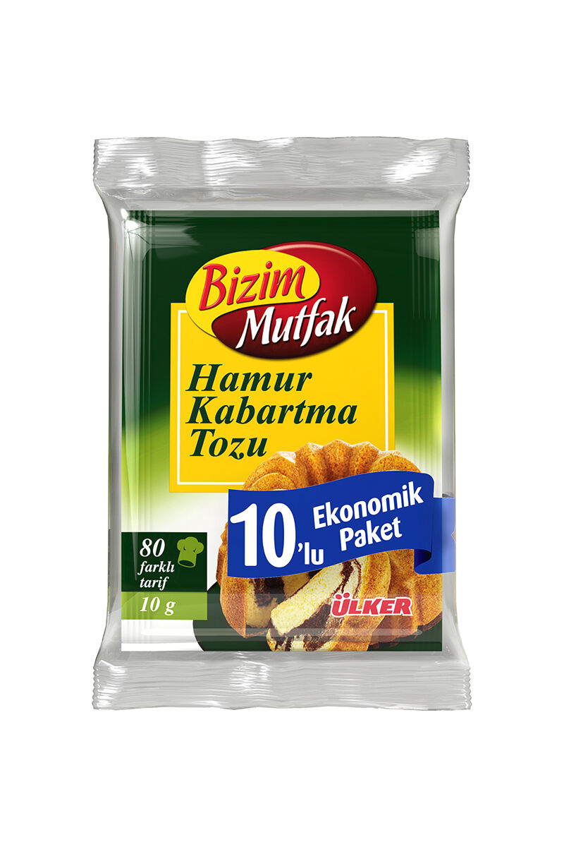 Bizim Hamur Kabartma Tozu 10'lu Poşet