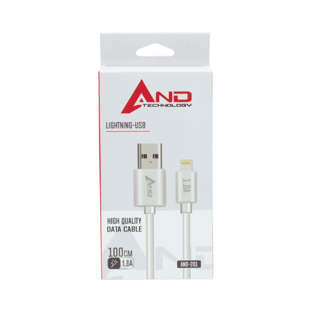 And İphone Usb Şarj Kablo 1.8A 100 Cm And-201
