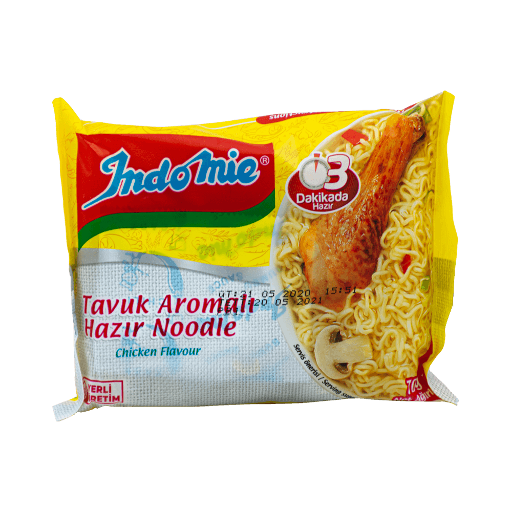 İndomie Hazır Noodle 70 Gr Tavuk Çeşnili