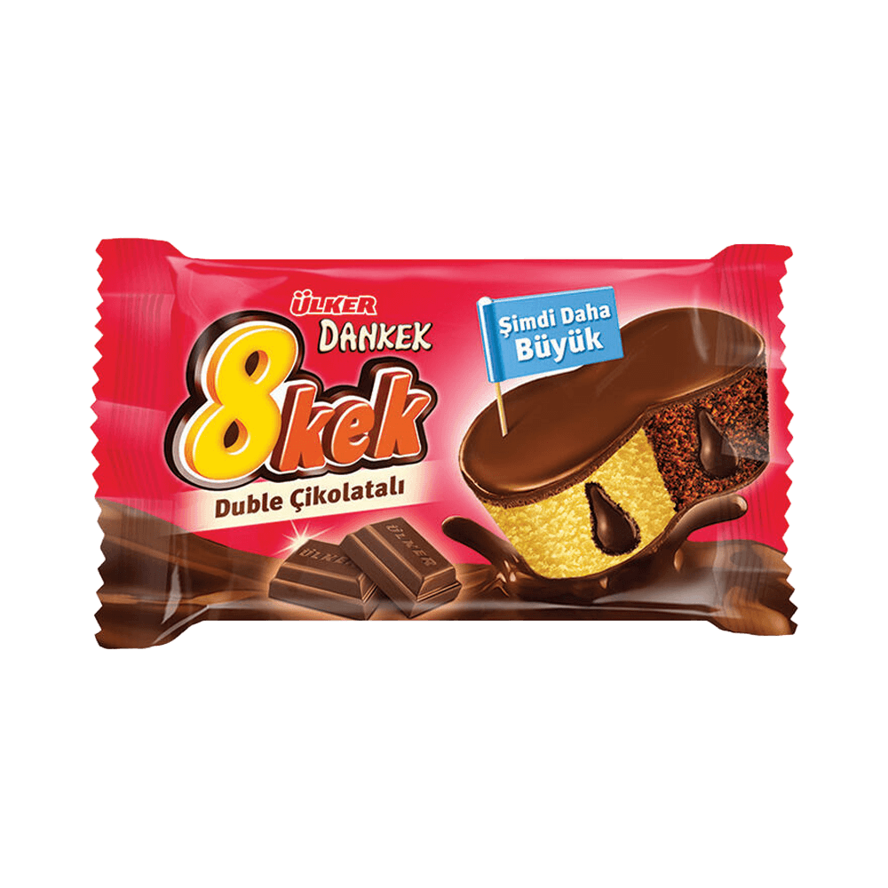 Dankek 8 Kek 55 Gr Duble Çikolata