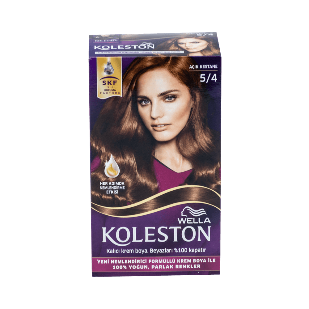Koleston Saç Boyası Set 5/4 Açık Kestane
