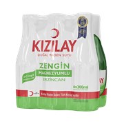 Kızılay Maden Suyu 6x200 Ml Erzincan Magnezyumlu